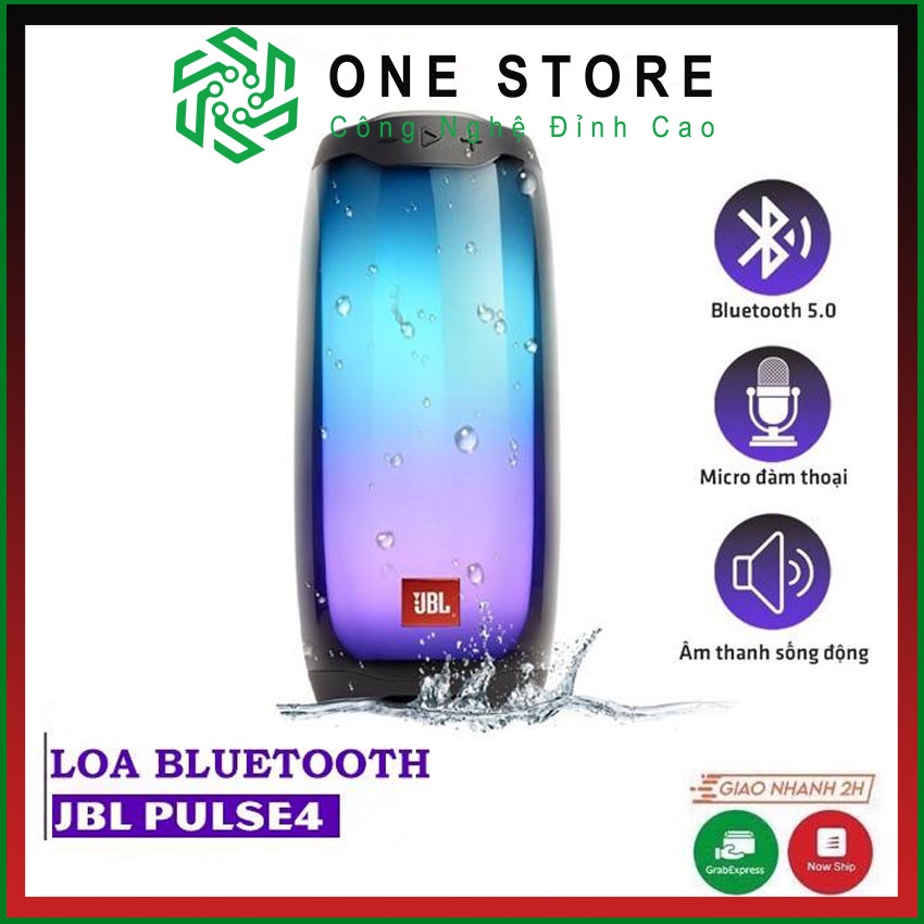 Loa bluetooth JBL Pulse 4+ 1:1 FULL LED 360 ĐỘ theo điệu nhạc, chất lượng âm tuyệt hảo, thiết kế đẹp mắt [ONESTORE]]