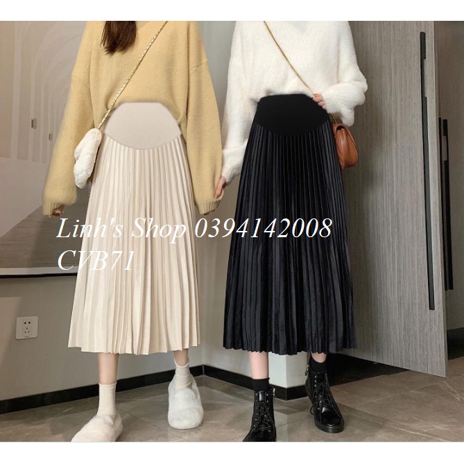 Chân Váy Bầu DIỆN LỄ TẾT CỰC XINH CVB71