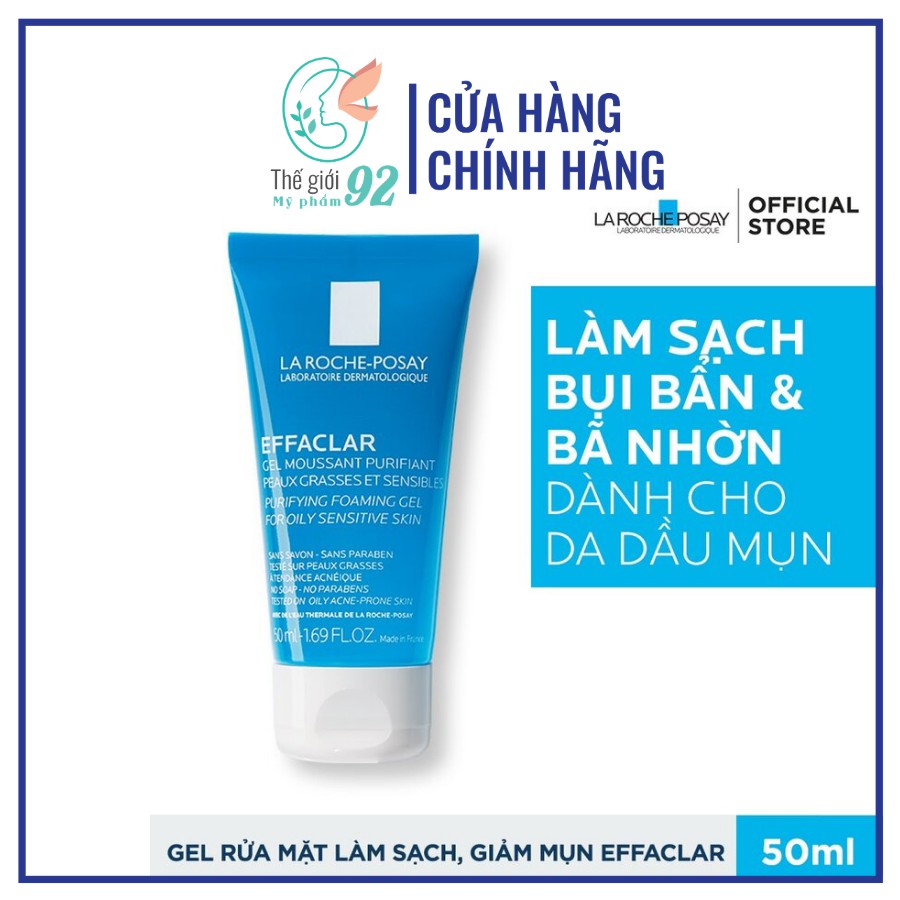 Sữa rửa mặt Laroche posay 50ml