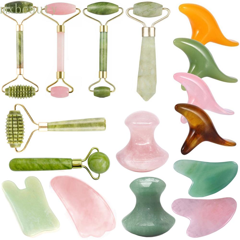 [Hàng mới về] Dụng Cụ Mát Xa Mặt Và Cổ Bằng Đá Tự Nhiên Giúp Chống Lão Hóa Hiệu Quả