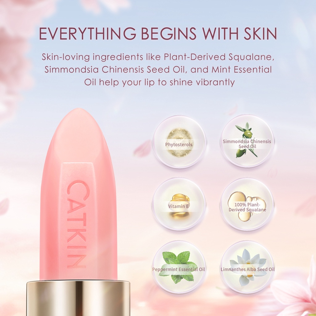 Son dưỡng môi CATKIN dưỡng ẩm chống khô nứt nẻ môi hiệu quả