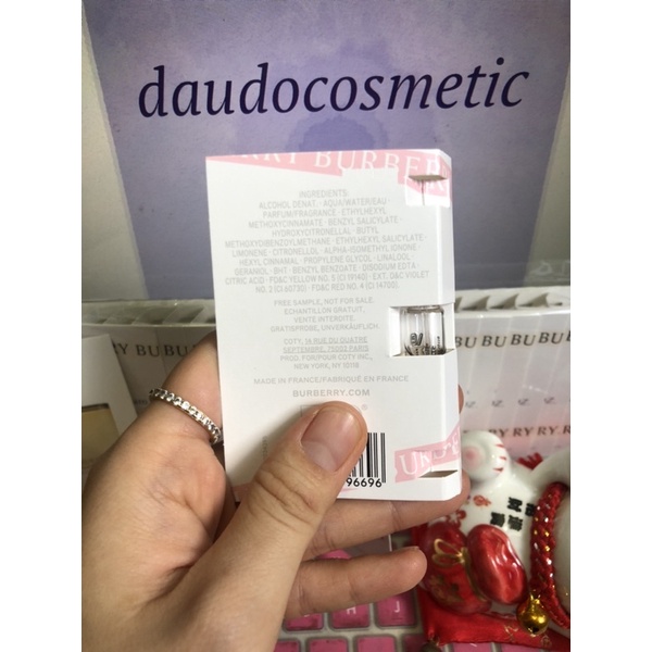 Nước hoa Burrberry Her EDP - Her Elixir De Parfum - Her London Dream - Her Blossom burberry EDT 1.5ml