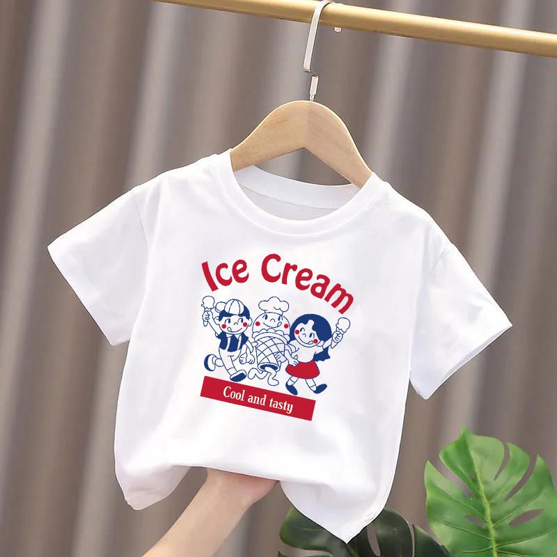 Hàng Mới Về Mới Áo Thun Cotton Tay Ngắn Phong Cách Thời Trang Mới 2022 Cho Bé Gái