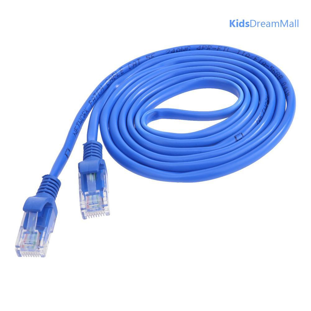 Dây Cáp Kết Nối Mạng Lan 8pin Cat5E 100m Dài 1 / 1.5 / 2 / 3 / 5 / 10m