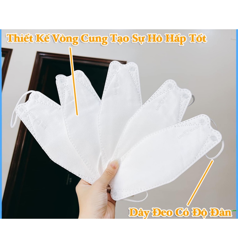 Set 50 Khẩu trang 4D Mask KF94  | KHẨU TRANG CÔNG NGHỆ HÀN QUỐC  FREESHIP