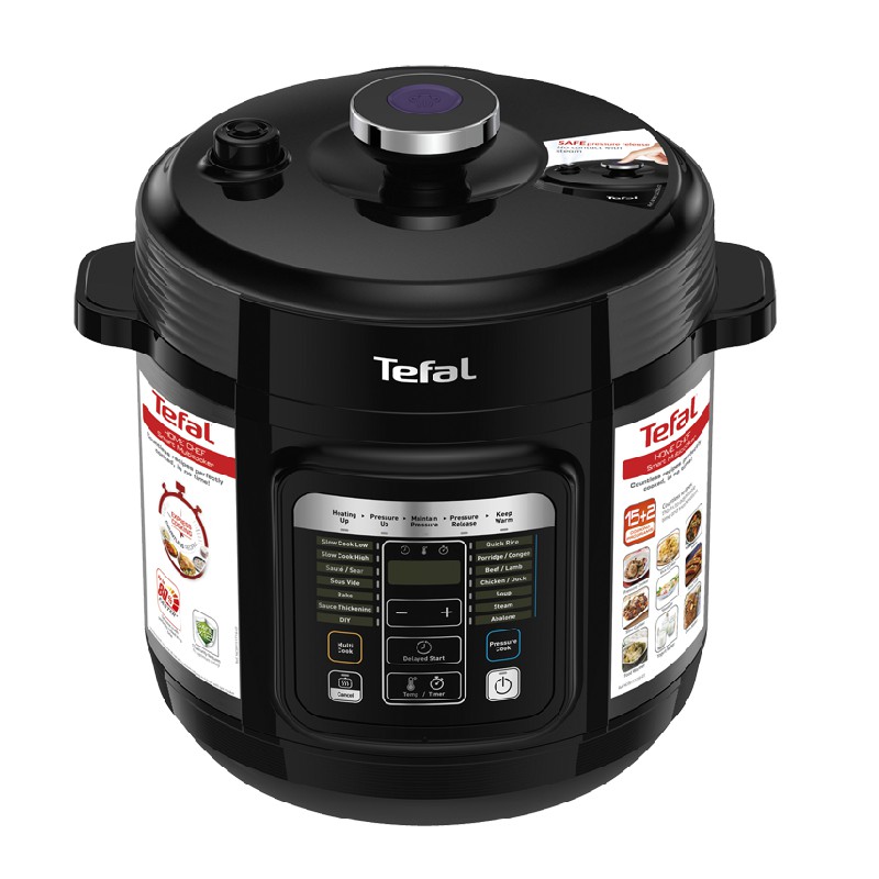 [Mã ELHADEV giảm 4% đơn 300K] Nồi áp suất điện Tefal CY601868