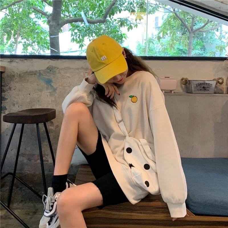 ‼️[VIDEO THẬT Áo Nỉ Bông Tay Dài Form Rộng Unisex - TM05 | BigBuy360 - bigbuy360.vn