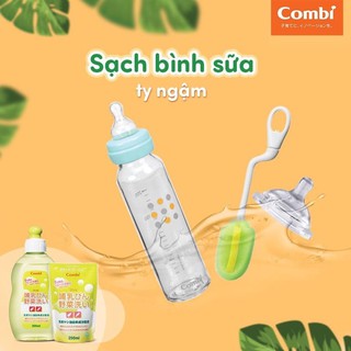 Nước rửa bình sữa Combi [ mua 1 chai tặng 1 túi ]
