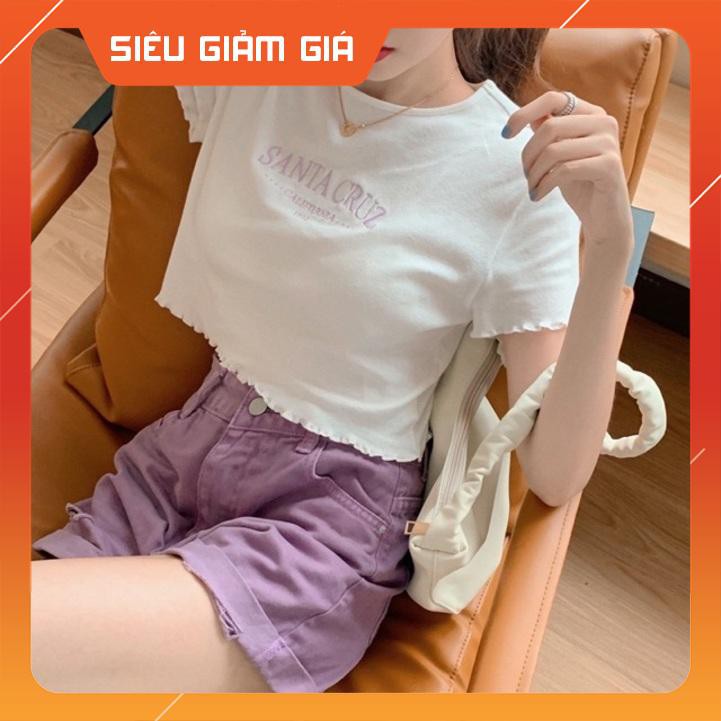 ÁO CROPTOP MÀU LOANG SANTA CRUZ