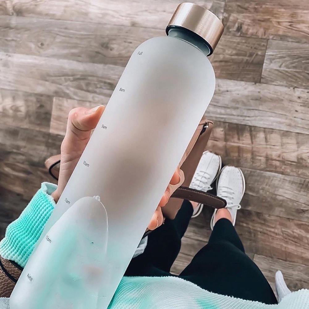 Bình Nước Thể Thao 1000ml Cỡ Lớn Có Nắp Đậy Tiện Dụng