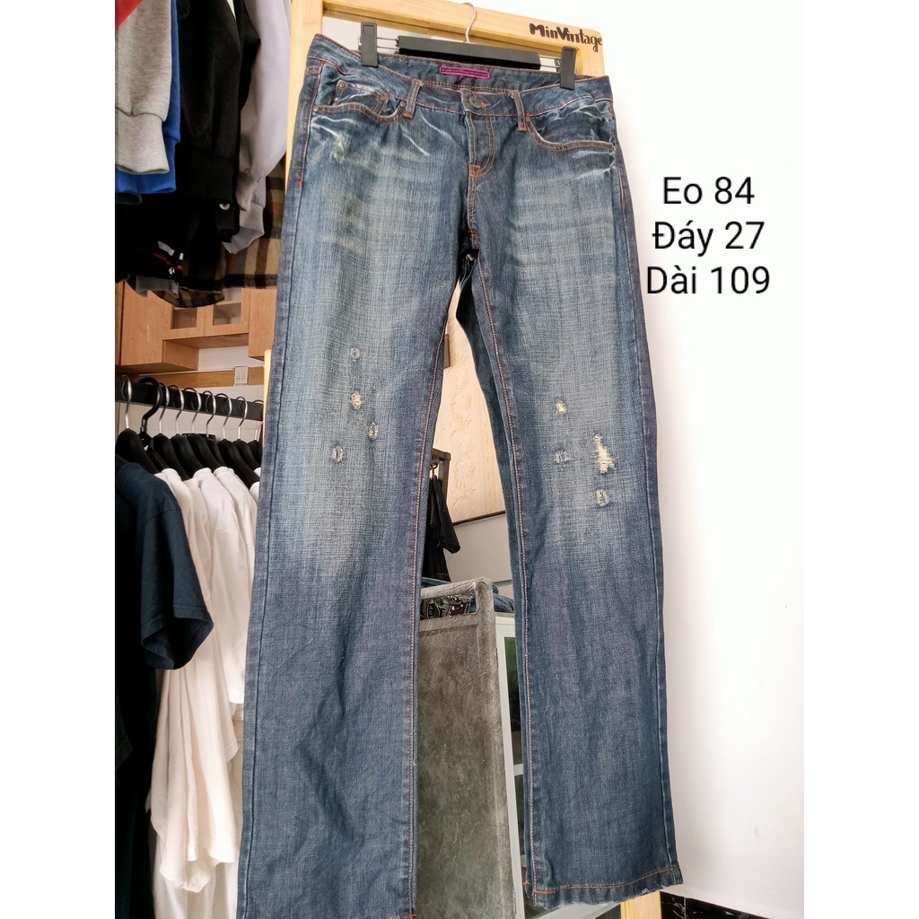 Quần Jeans Nam 2hand kiểu dáng độc lạ