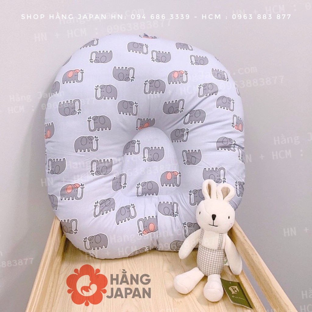 Gối chống trào ngược MONMON (65 x 75) cho bé từ sơ sinh đến 12 tháng  màu ngẫu nhiên hàng chính hãng