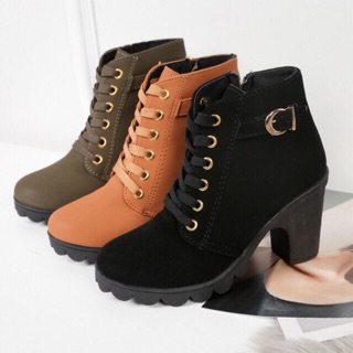 GIÀY BỐT NỮ CAO GÓT 7 PHÂN - BOOTS Nữ