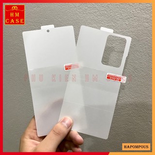 Miếng dán ppf samsung note 20 / note 20 ultra / note 10 / note 10 plus / note 9, loại tốt siêu trong