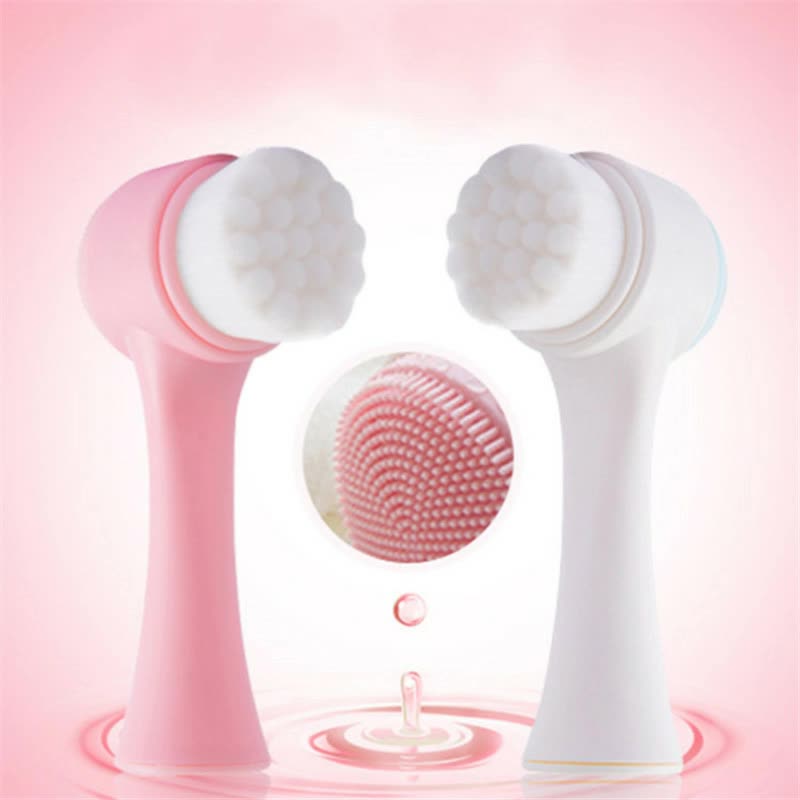 Cây Rửa Massage Mặt 2 Đầu Cầm Tay ?Clovershop68?