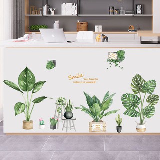 Decal dán tường Tranh Dán tường Lá Cây