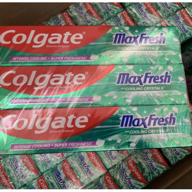 Kem đánh răng Colgate maxfresh 160g hàng Thailand