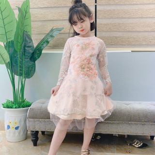 áo dài cách tân cho bé gái