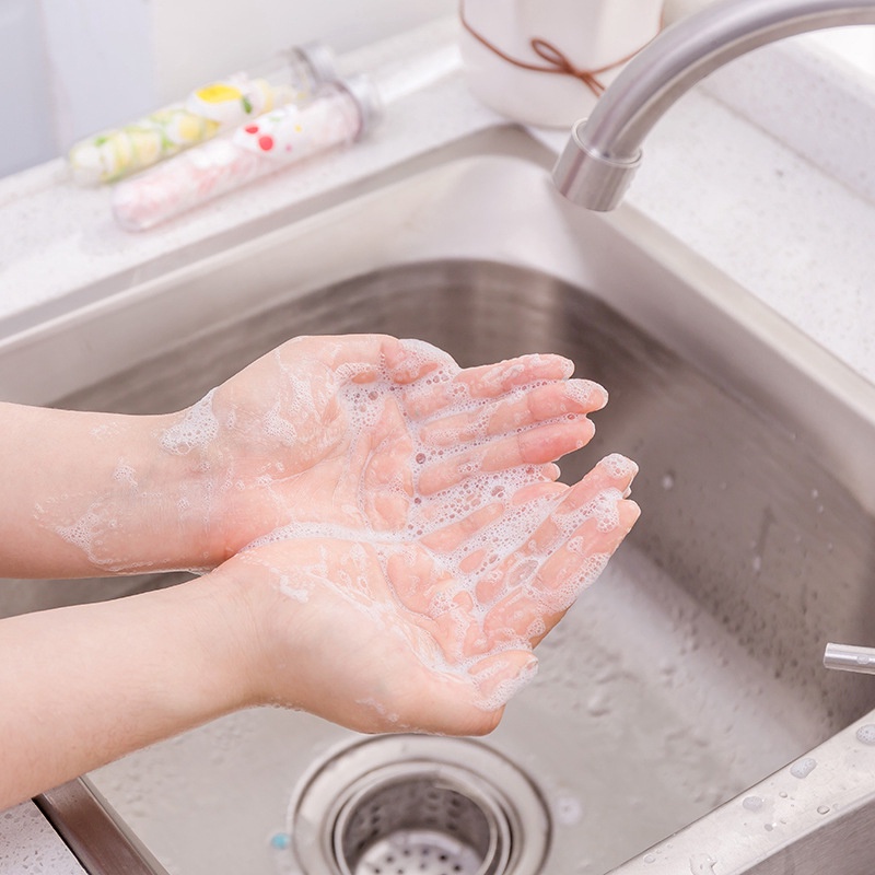 Lọ xà phòng giấy thiết kế dễ thương tiện dụng mang theo du lịch