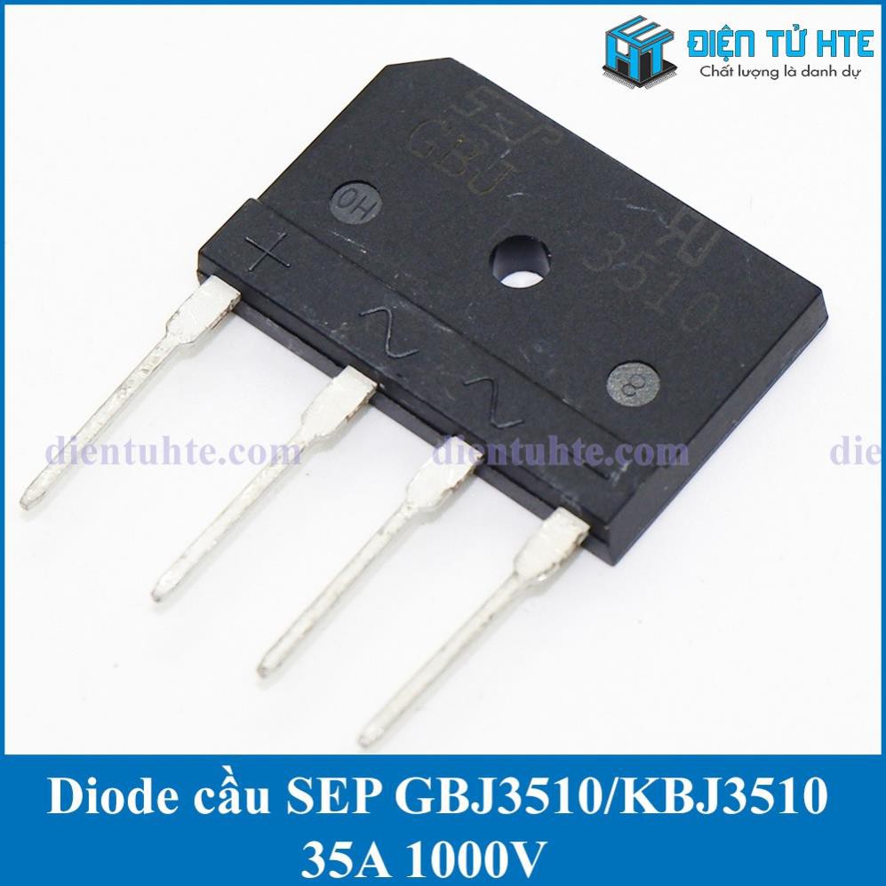 Diode chỉnh lưu cầu GBJ3510 KBJ3510 35A 1000V chính hãng SEP [HTE Quy Nhơn CN2]