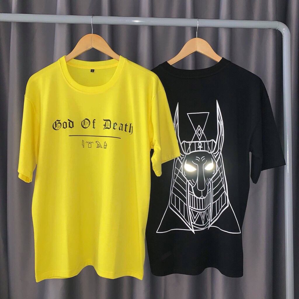 Áo Thun THẦN BÓNG ĐÊM GOD OF DEATH Nam Nữ Unisex (ẢNH THẬT)