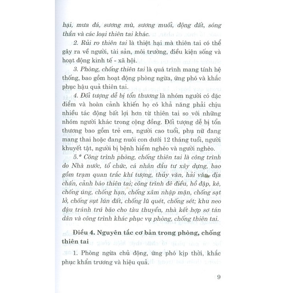 Sách - Luật Phòng, Chống Thiên Tai (Hiện hành) (Sửa đổi, bổ sung năm 2020) | BigBuy360 - bigbuy360.vn