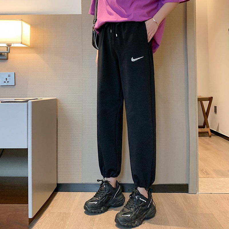 NRVP Quần Thể Thao Ống Rộng Phong Cách Thời Trang Hàn Quốc Dành Cho Nam Và Nữ
