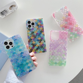 Ốp Điện Thoại Tpu Dáng Vuông Màu Kẹo Cho Iphone 12 11 Pro Max X Xr 7 8 Plus Xs