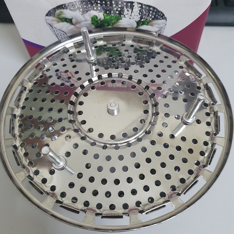 Vỉ Xửng Hấp Xòe Inox Đồ Xôi Hấp Bánh Cách Thủy Gấp Gọn Hàng Việt nam