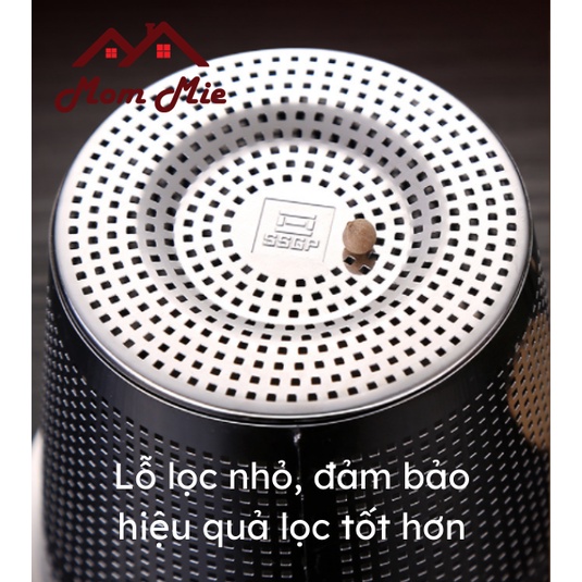 Dụng cụ lọc trà, lọc gia vị nấu thép không gỉ, nhiều kích thước - I006, I040