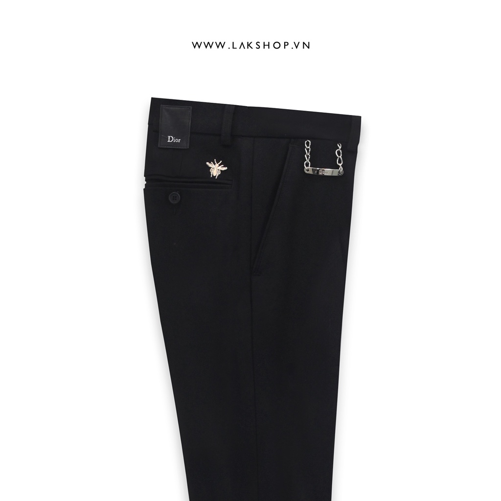 Quần Âu D.O  Bee Logo With Chain Trousers
