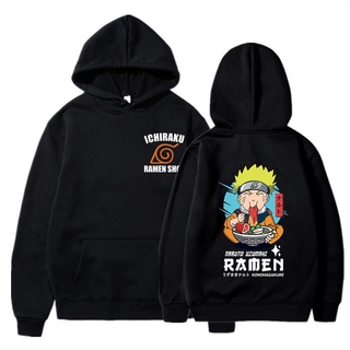 Áo hoodie Lông Cừu Giữ Ấm Mùa Đông In Hình anime naruto 2021