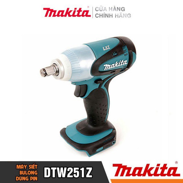 [Chính Hãng] Máy Siết Bu Lông Dùng Pin Makita DTW251Z (18V-Không pin sạc)