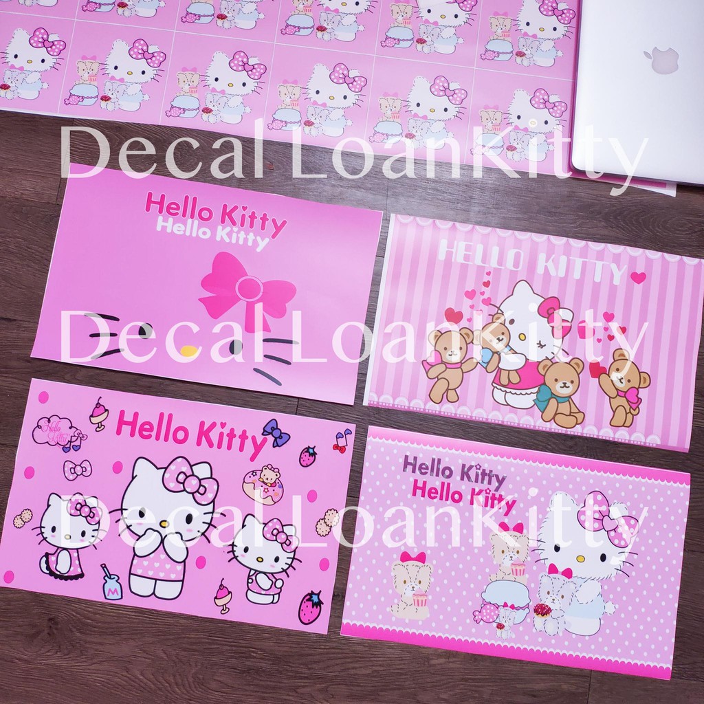 🌸LoanKitty🌸 Nhiều mẫu độc quyền decal Kitty dán laptop 💻 | BigBuy360 - bigbuy360.vn