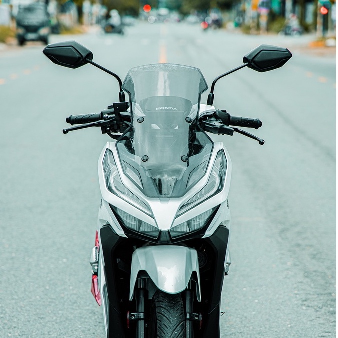 Kính chắn gió cho NVX 155 VVA, AB 2020, Vario / Click 2018 phong cách Touring. Chính hãng ZHI.PAT