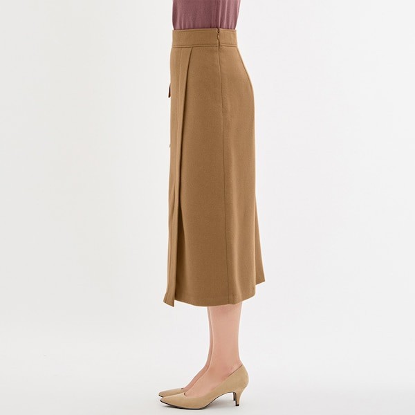 Chân váy dạ bút chì túi ốp cá tính mà duyên dáng của GU - Nhật