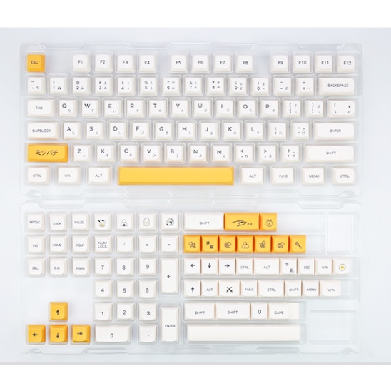 Nắp Phím Sữa Mật Ong PBT-140 Chuyên Dụng Cho Bàn Phím Cơ