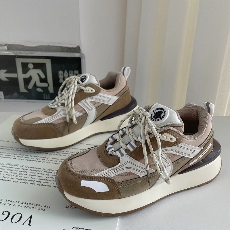 Hàng Có Sẵn ~ Giày Thể Thao Phong Cách Mới Mùa Xuân Dễ Phối Đồ Phong Cách Retro Cho Nữ Sinh Gump