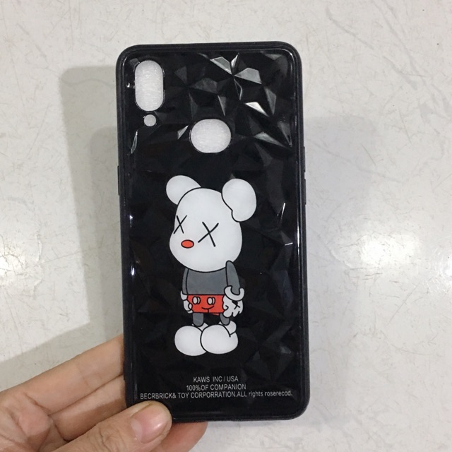 Ốp vân đá hình chú gấu sam sung A10S