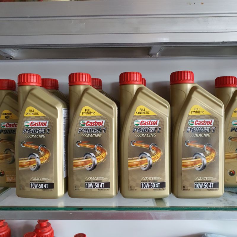 NHỚT CASTROL RACING 10W50 " CHÍNH HÃNG"  1L Vận hánh tối ưu