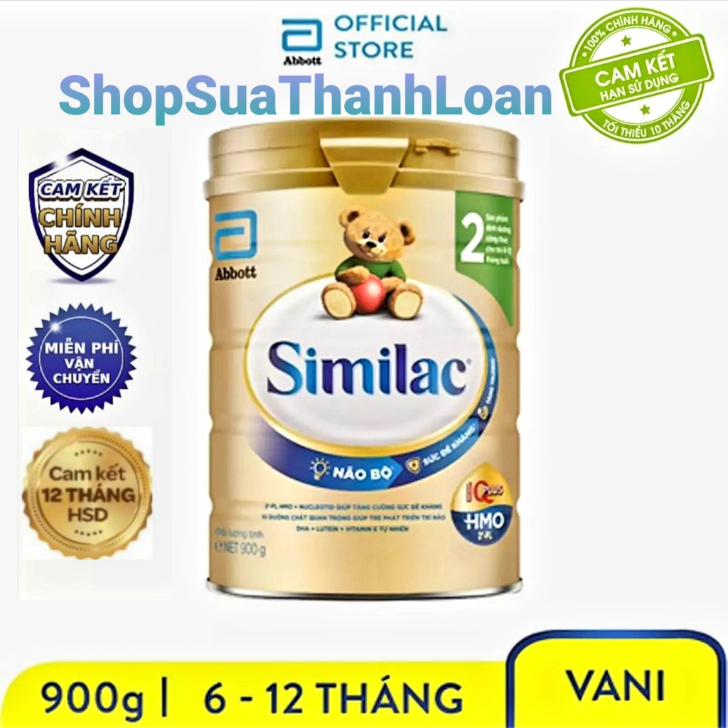 [HSD T11-2022] Sữa bột Similac IQ HMO số 2 (900g)