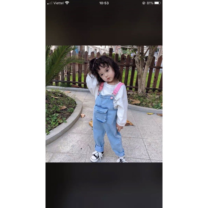 Yếm bò lót nỉ kèm hoạ tiết cánh thiên thần dành cho bé gái | BigBuy360 - bigbuy360.vn