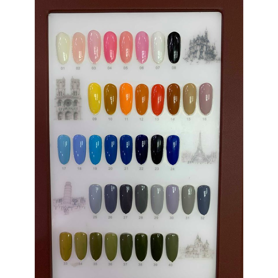 Sơn Gel HG(Mã màu 40-67) Với nhiều Màu Đẹp Sang Chảnh, Chất Sơn Tốt. Mã màu 40-67 - Lẻ 1 Chai