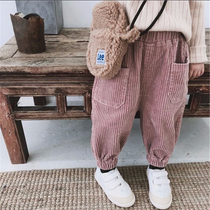 Quần Dài Cotton Thời Trang Cho Bé