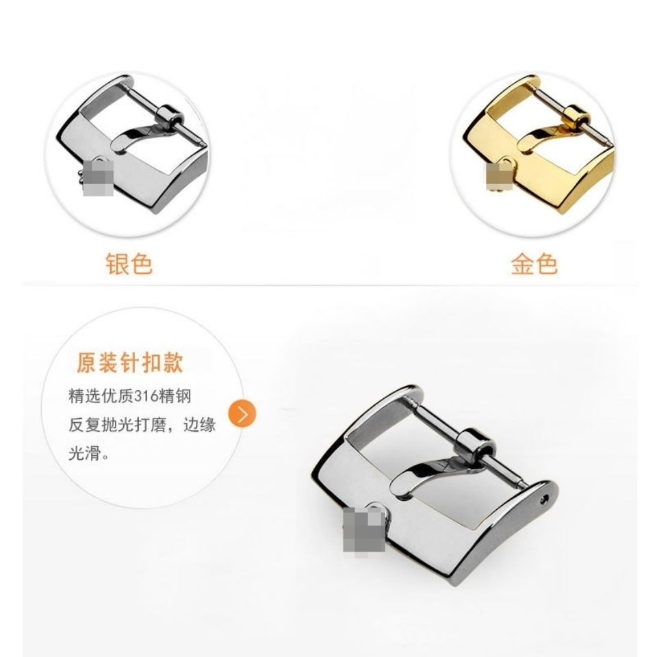 Chốt Cài Bằng Thép Không Gỉ Cho Đồng Hồ Rolex 16mm 18mm 20mm