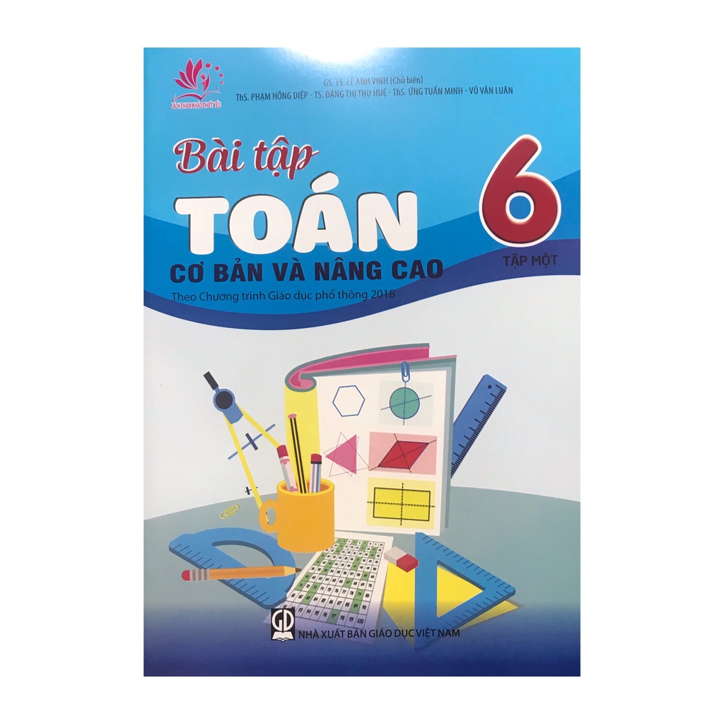 Sách - Bài tập Toán cơ bản và nâng cao 6 tập 1