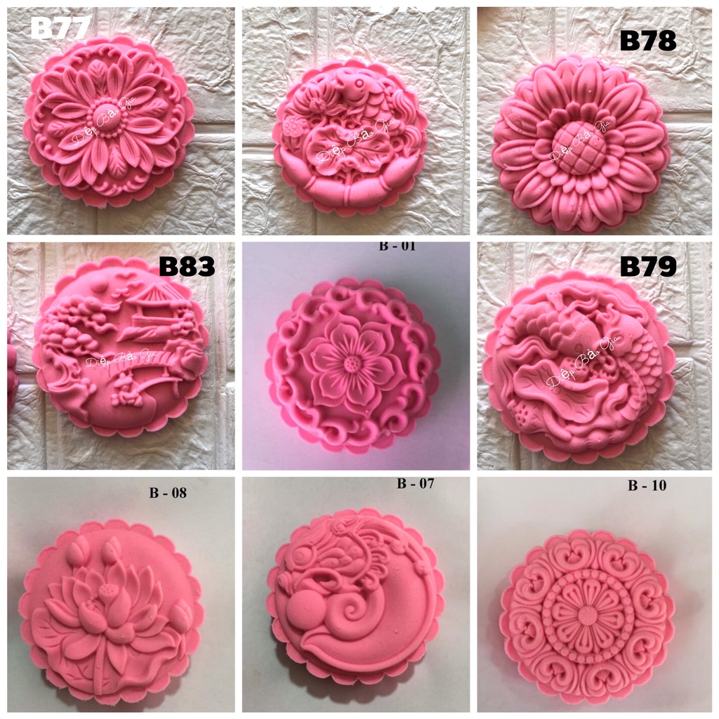 Mặt khuôn bánh trung thu lẻ - 200g