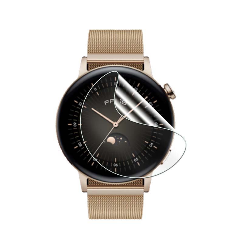 Set 1/3/5/10 miếng dán cường lực bảo vệ màn hình đồng hồ Huawei Watch GT3 42mm GT3 46mm