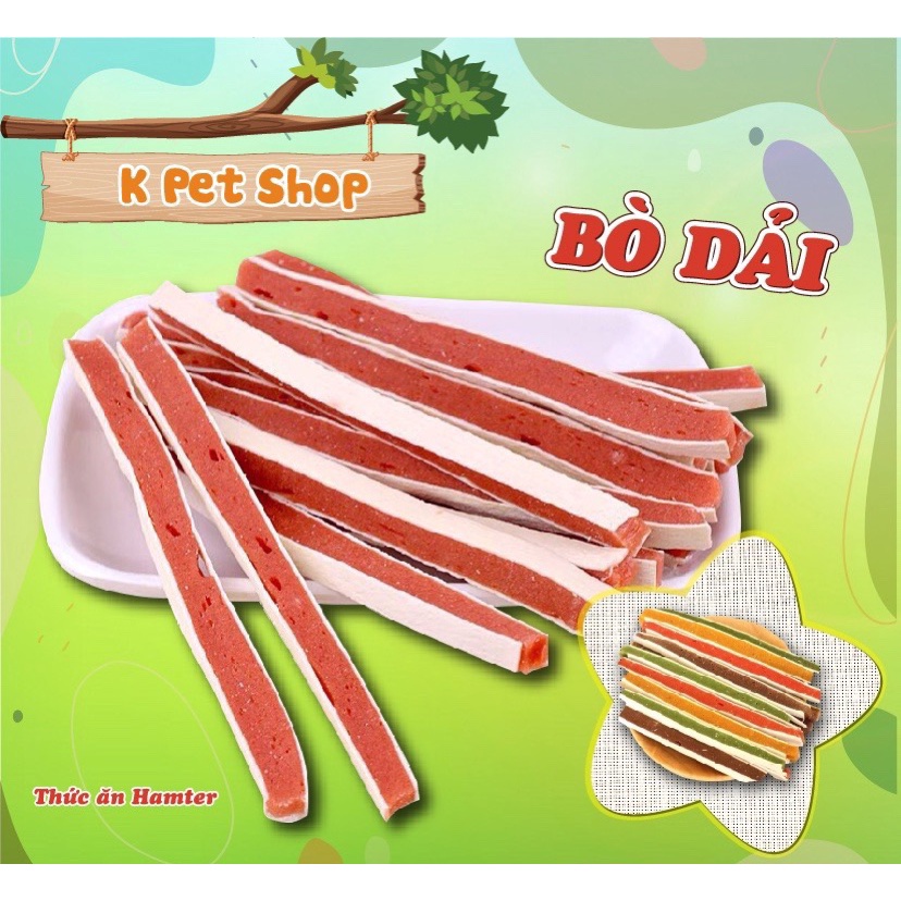 Đồ Ăn Hamster Bò Dải   Bò Dải Đồ Ăn Dặm Dành Cho Hamster