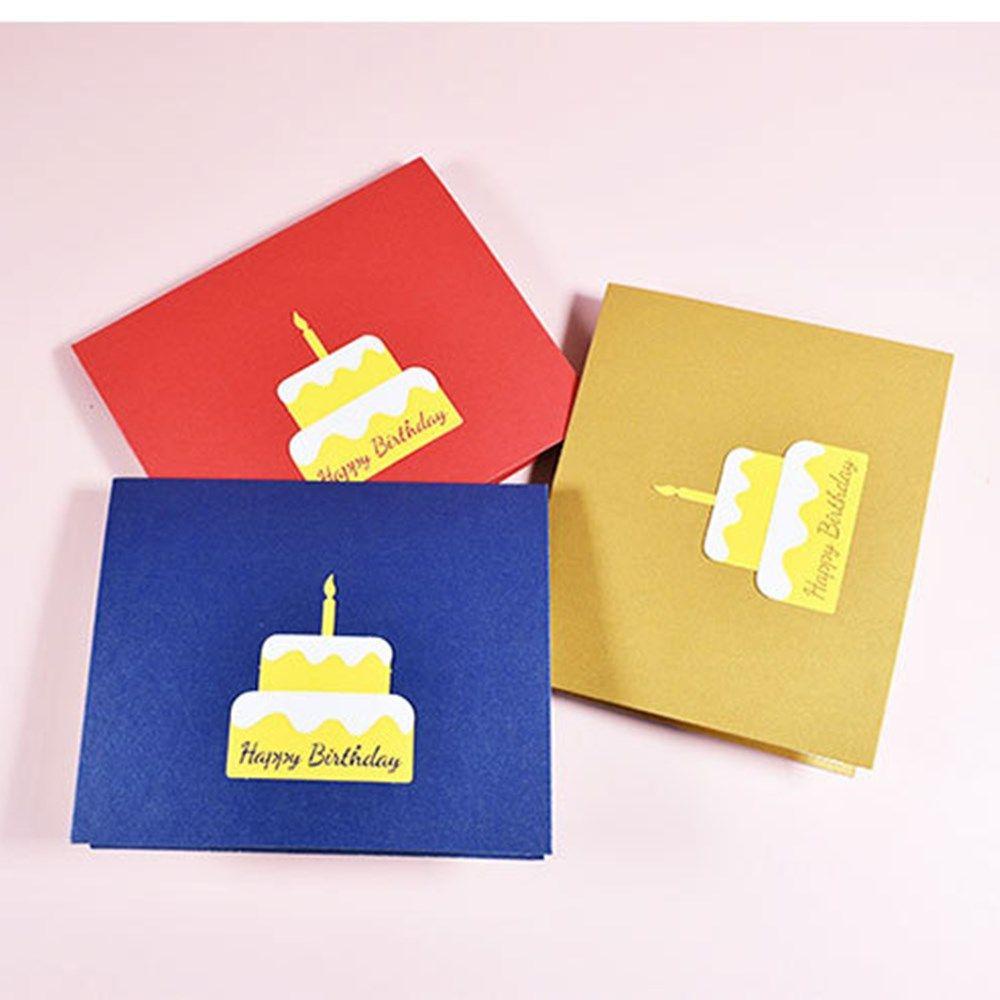 Thiệp Mời Sinh Nhật 3D Kèm Phong Bì
